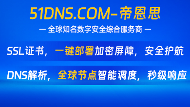 SSL低至180元/起,DNS解析低至188元/起