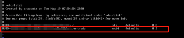天翼云主機初始化Linux數(shù)據(jù)盤，解決新裝寶塔不顯示掛載磁盤。