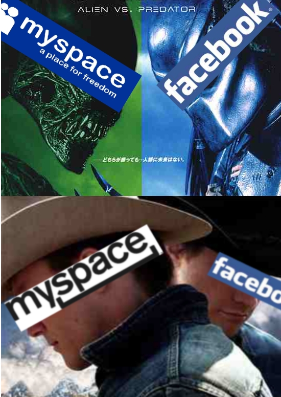 myspace和Facebook的恩怨情仇