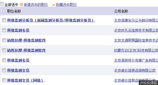 卢松松:网络舆情监测成热门产业